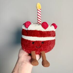 AUTHENTIC Jellycat Amuseables Cheri Cake - NWT -  FAST SHIPPING!